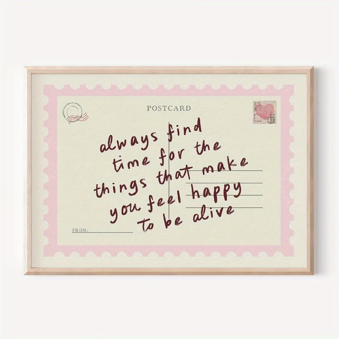 Home Decor Reviews - Retro Postcards That Encourage Spending Time