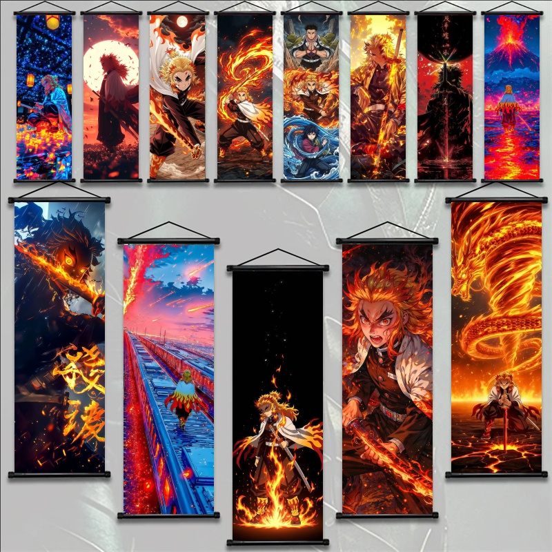 Home Decor Reviews - Demon Slayer Kyojuro Rengoku HD Print