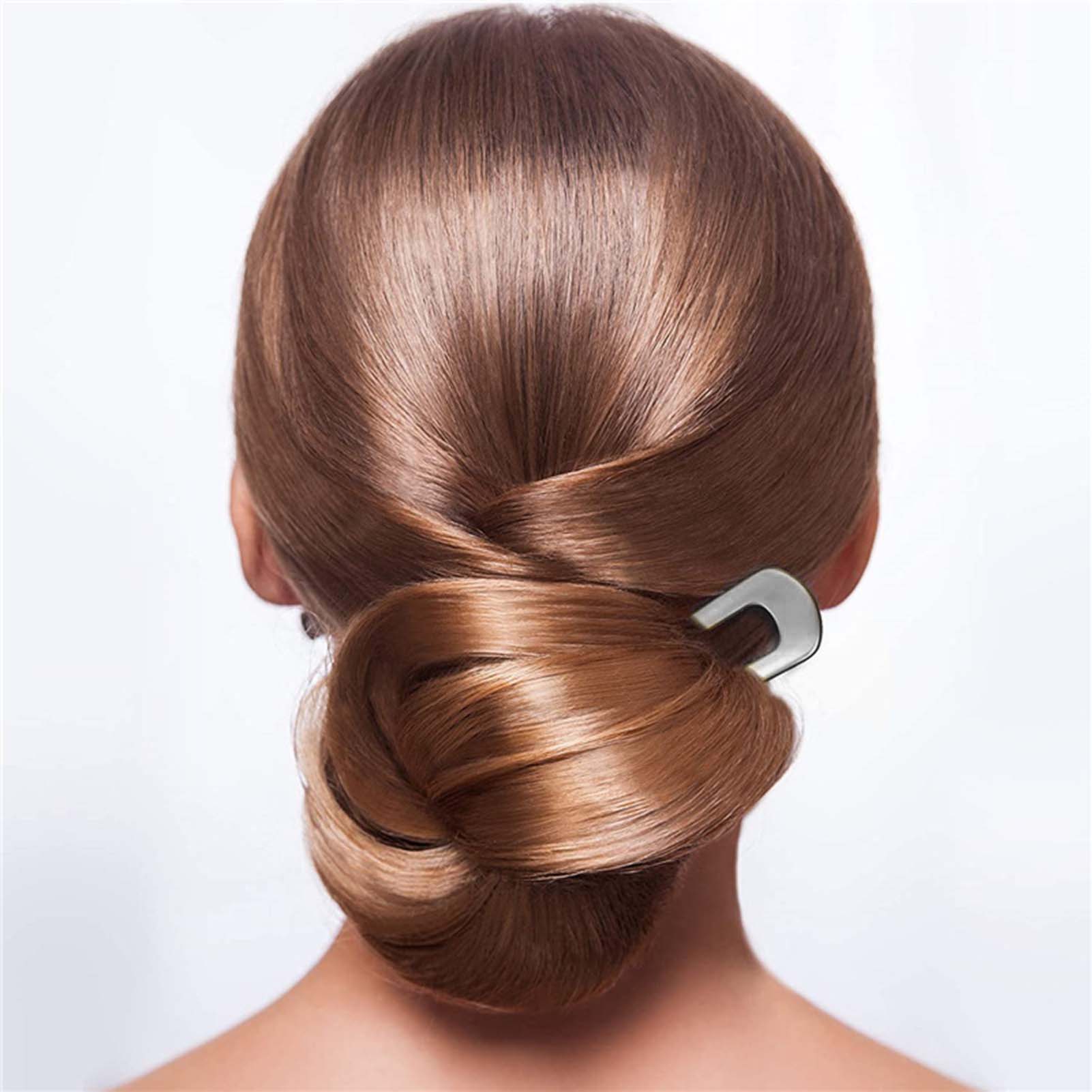 French U Shaped Hair Pins Vint - Home Decor Gold 评论和价格
