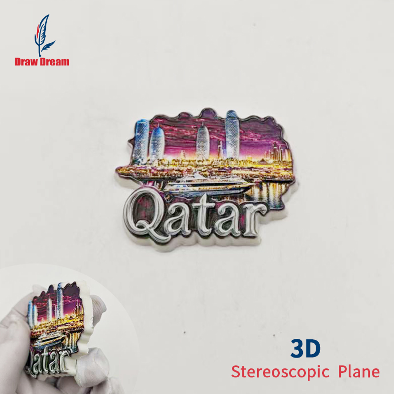 1Pc Qatar 3D Stereo Refrigerat - Home Decor Qatar 评论和价格