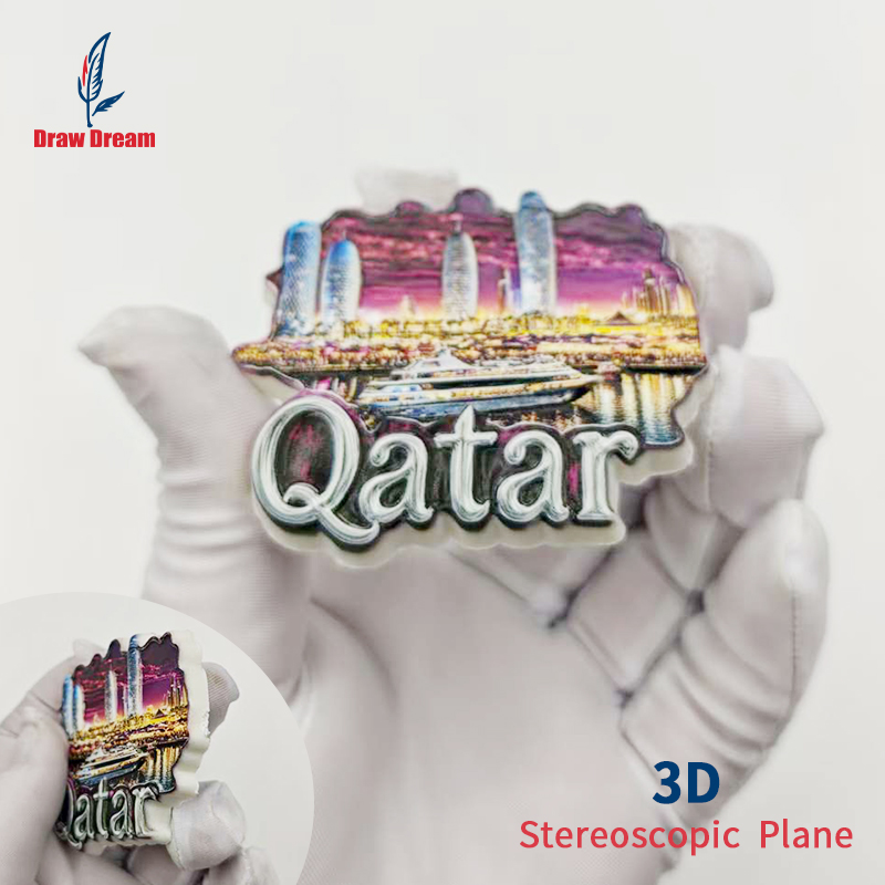 1Pc Qatar 3D Stereo Refrigerat - Home Decor Qatar 评论和价格