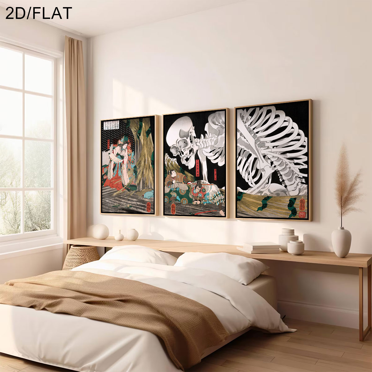 3pcs Retro Japanese Takiyasha  - Home Decor Trends 评论和价格