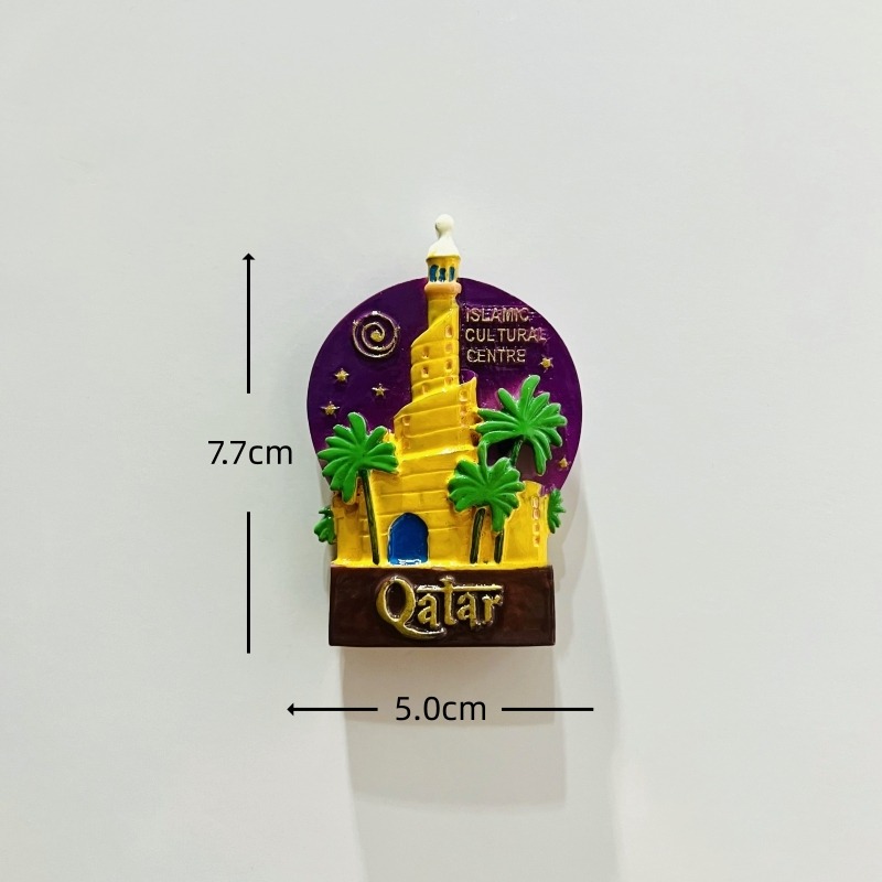 Qatar 3D Fridge Magnets Orname - Home Decor Qatar 评论和价格