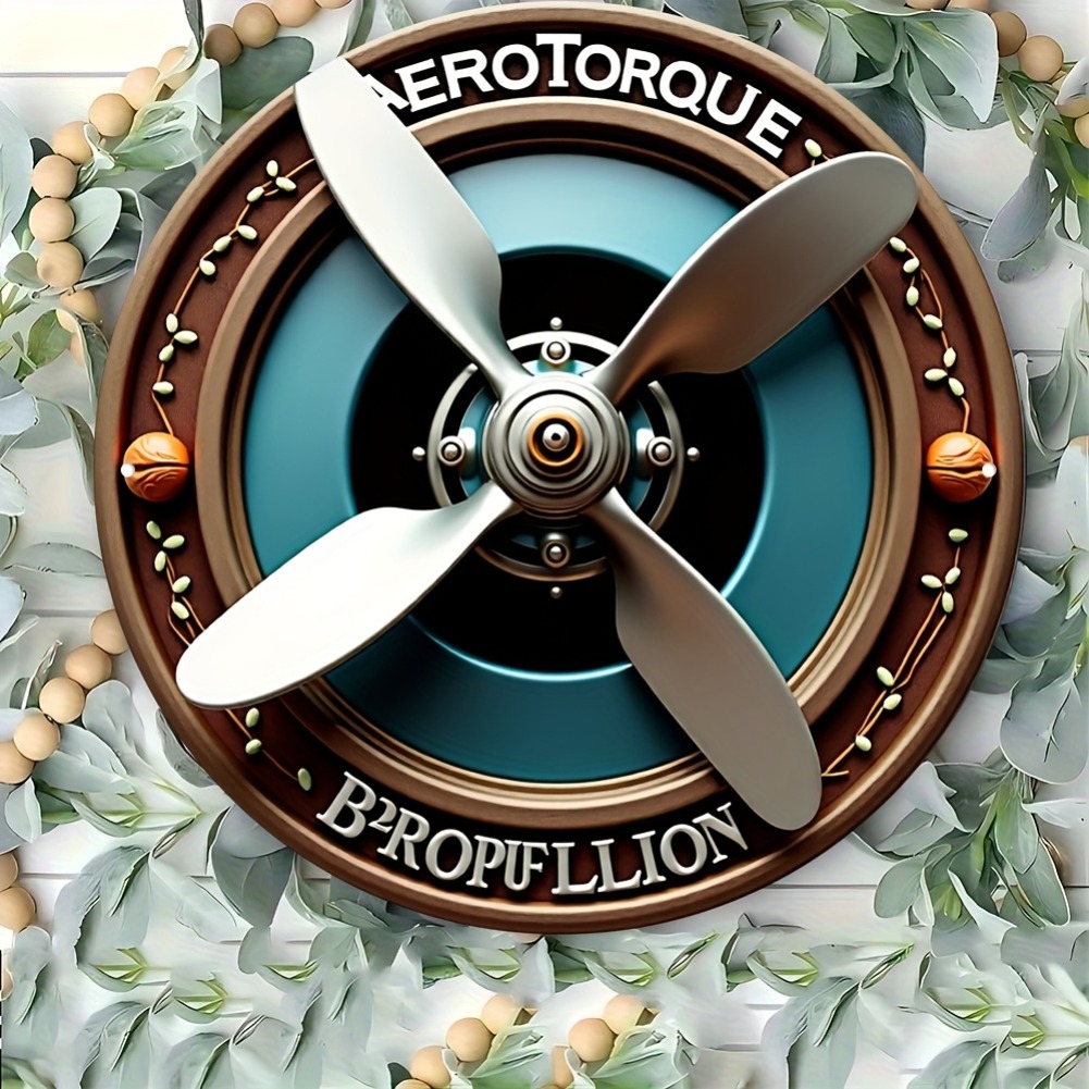 Vintage Airplane Propeller 2D  - Home Decor Trends 评论和价格