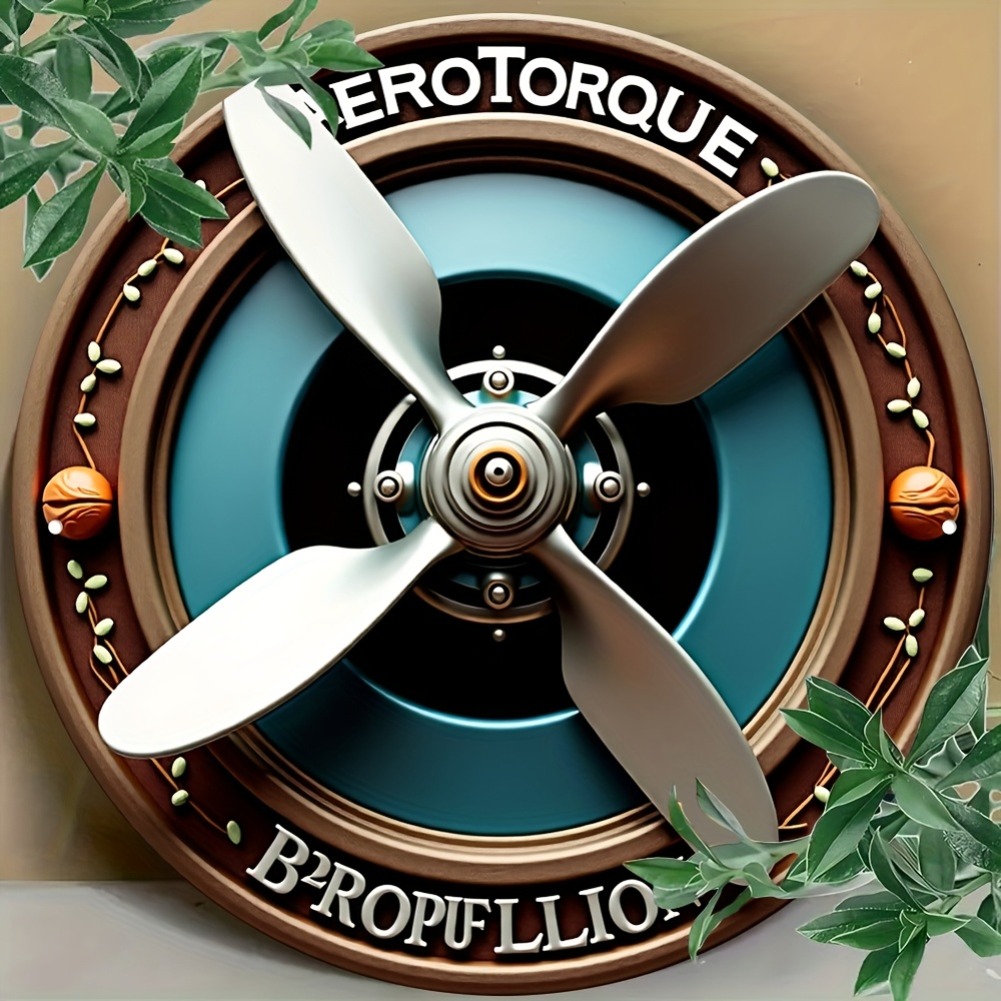Vintage Airplane Propeller 2D  - Home Decor Trends 评论和价格