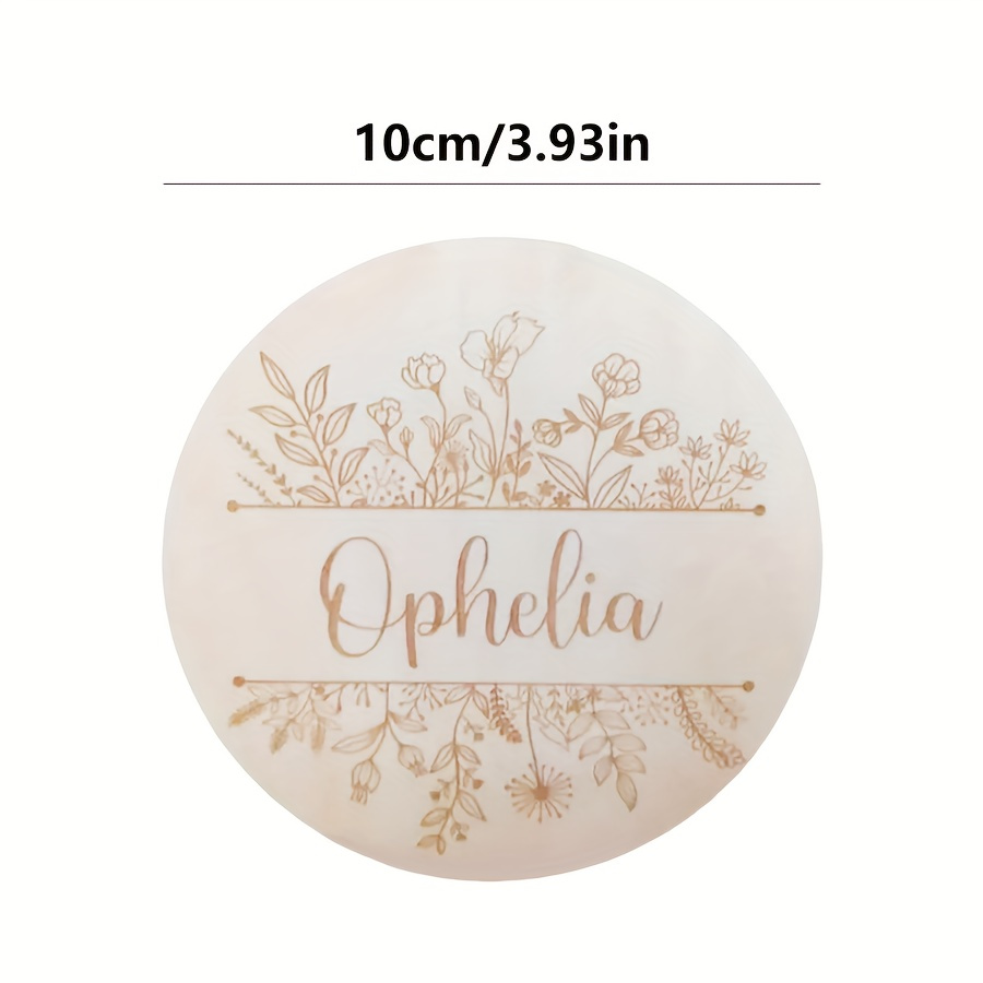 Personalized Floral Engraved N - Home Decor Ideas 评论和价格