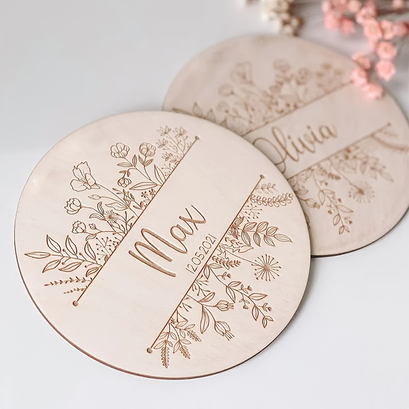 Personalized Floral Engraved N - Home Decor Ideas 评论和价格