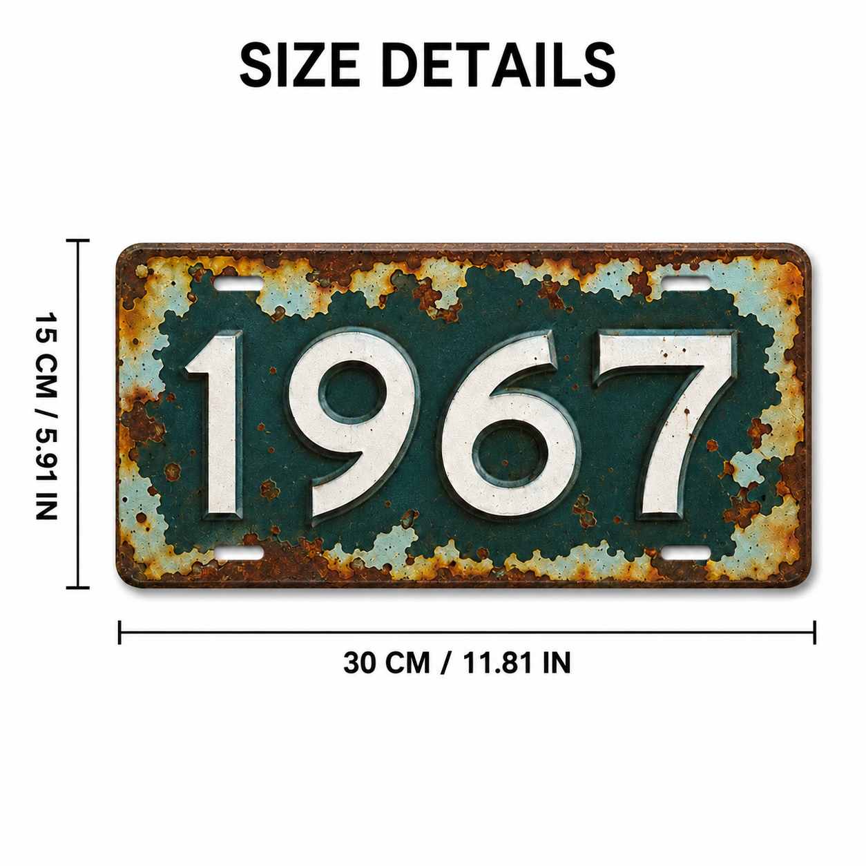 D  Vintage Sign, Decorative Pl - Home Decor Qatar 评论和价格