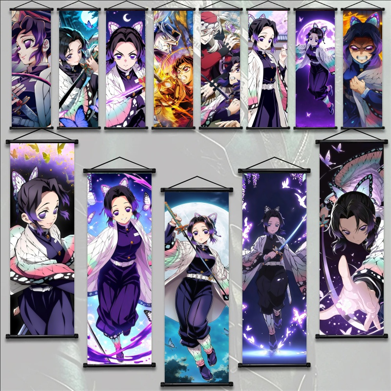 Shinobu Kocho Demon Slayer Art - Home Decor Ideas 评论和价格