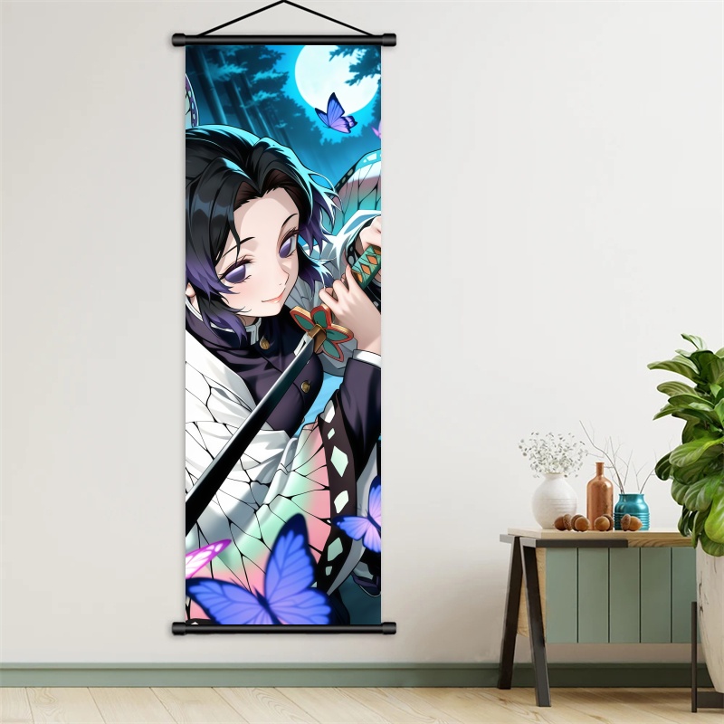 Shinobu Kocho Demon Slayer Art - Home Decor Ideas 评论和价格
