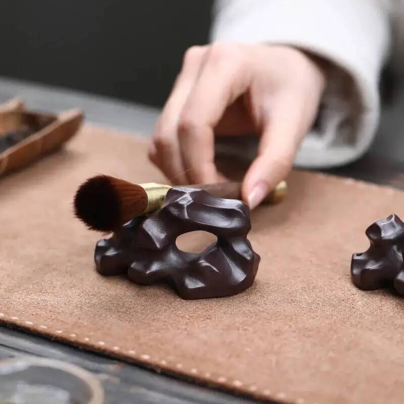 Yixing Zisha Tea Pet Taihu Sto - Incense Stick Holder 评论和价格