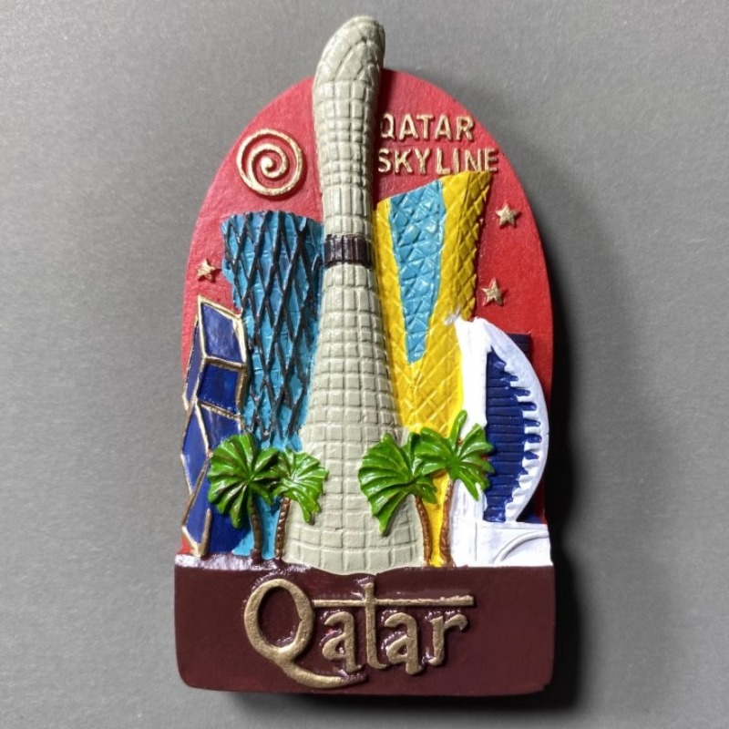 Qatar Fridge Magnets the Middl - Home Decor Qatar 评论和价格