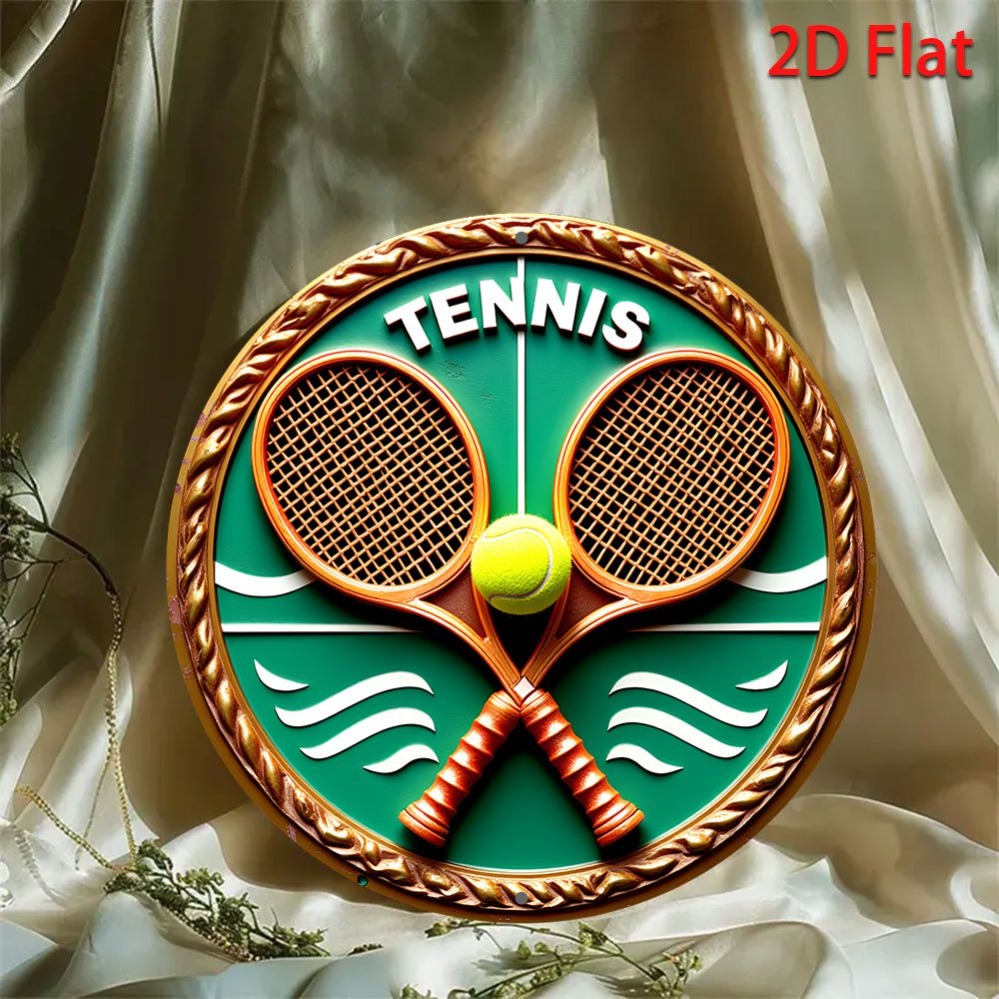 1 Piece of Retro Tennis Match  - Home Decor Logo 评论和价格