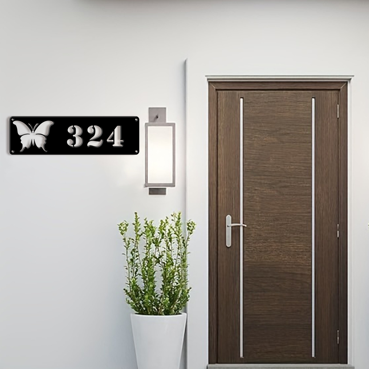 1pc Custom butterfly Metal Hou - Home Decor Cat 评论和价格