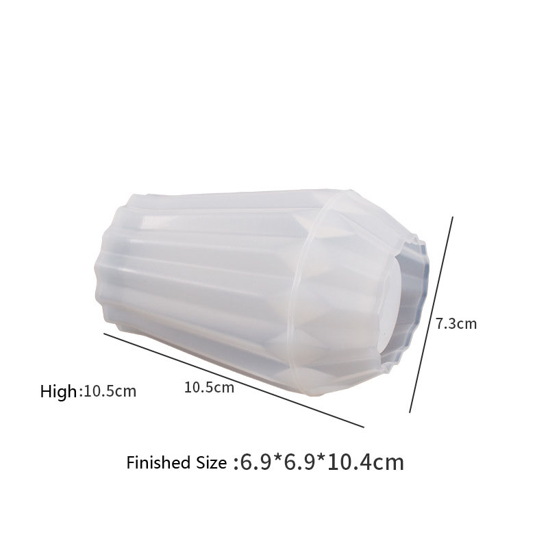 Round Diamond Vase Silicone Mo - Home Decor Vase With Flowers 评论和价格