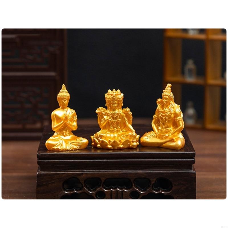 30Pcs Mini Gold Buddhas Statue - Home Decor Gold 评论和价格