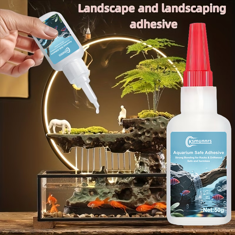 Aquarium Landscape Glue, Quick - Terrarium Glass Bottle 评论和价格