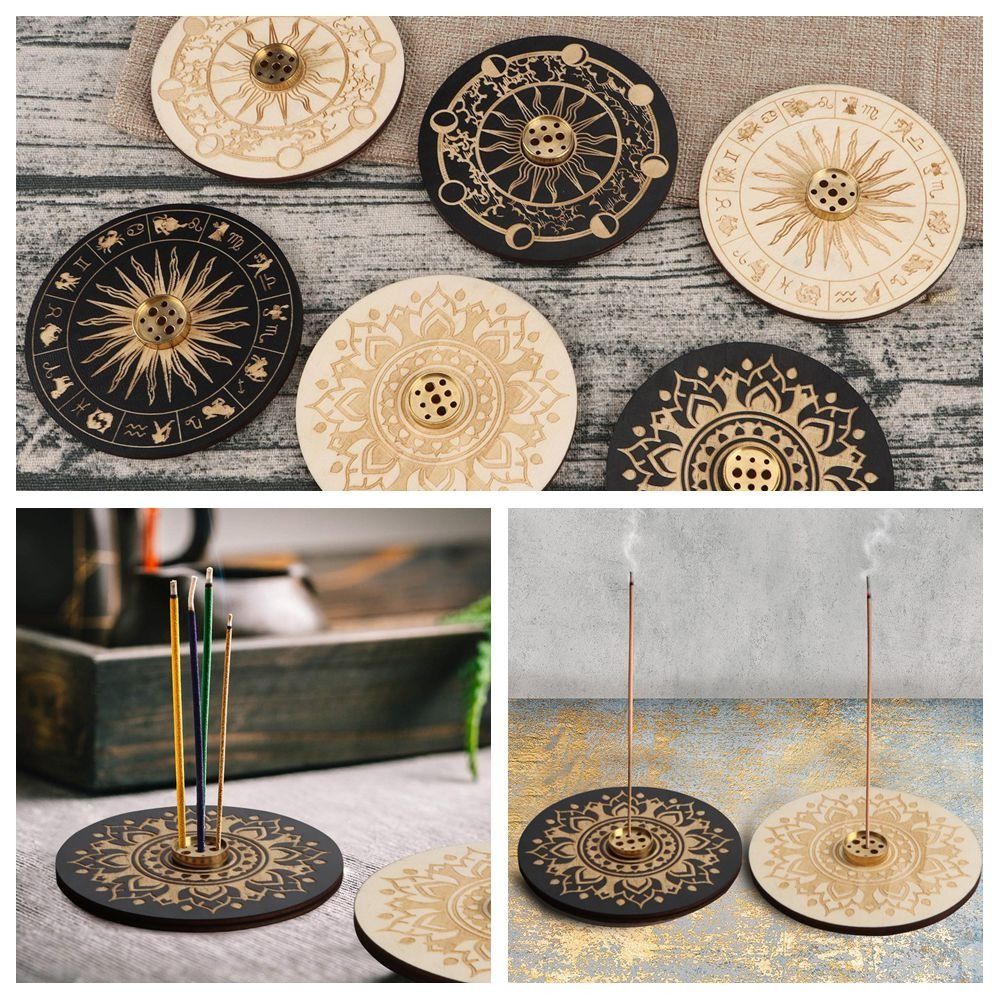 New Wood Incenses Holder 10cm  - Incense Stick Holder 评论和价格