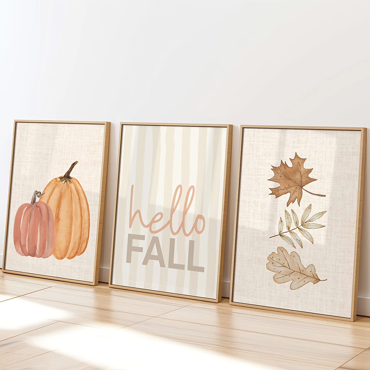 1/3pcs Hello Autumn Logo Canva - Home Decor Logo 评论和价格