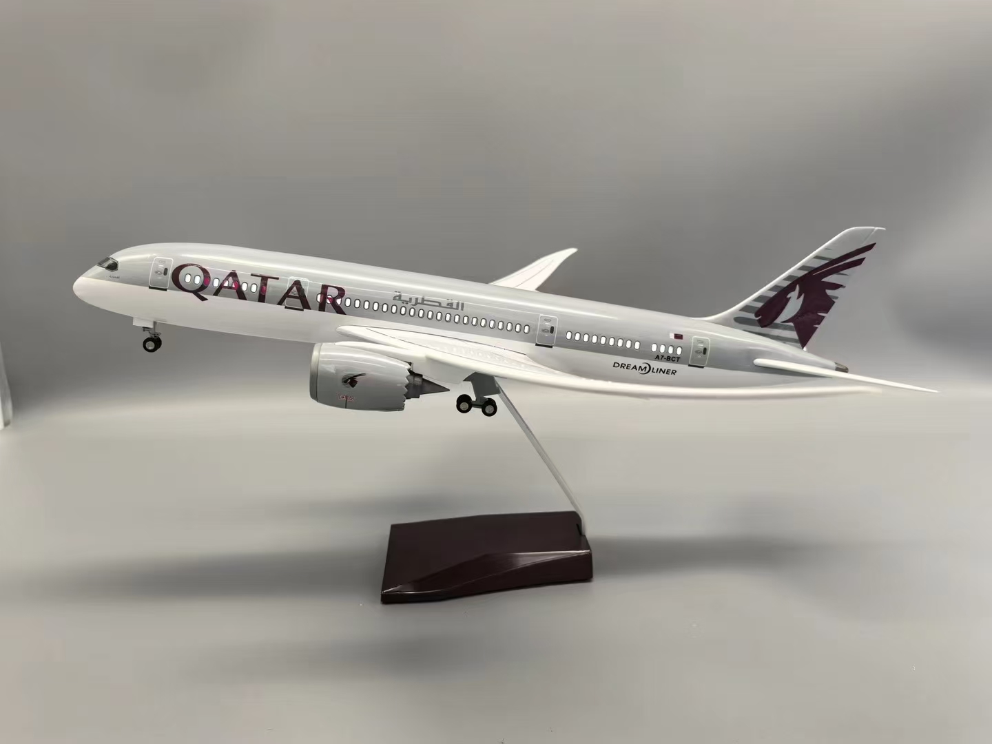47cm 1/130 Scale Qatar B787 Re - Home Decor Qatar 评论和价格
