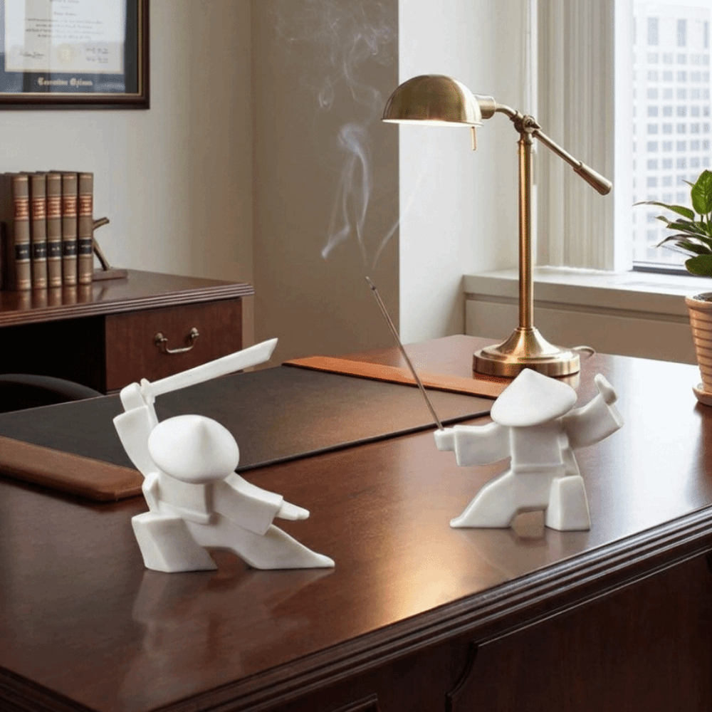 2PCS 3D Printed Samurai Incens - Incense Stick Holder 评论和价格