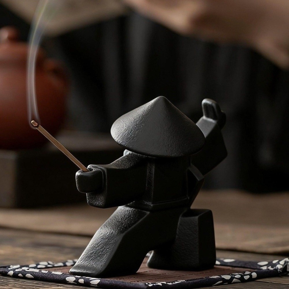 2PCS 3D Printed Samurai Incens - Incense Stick Holder 评论和价格