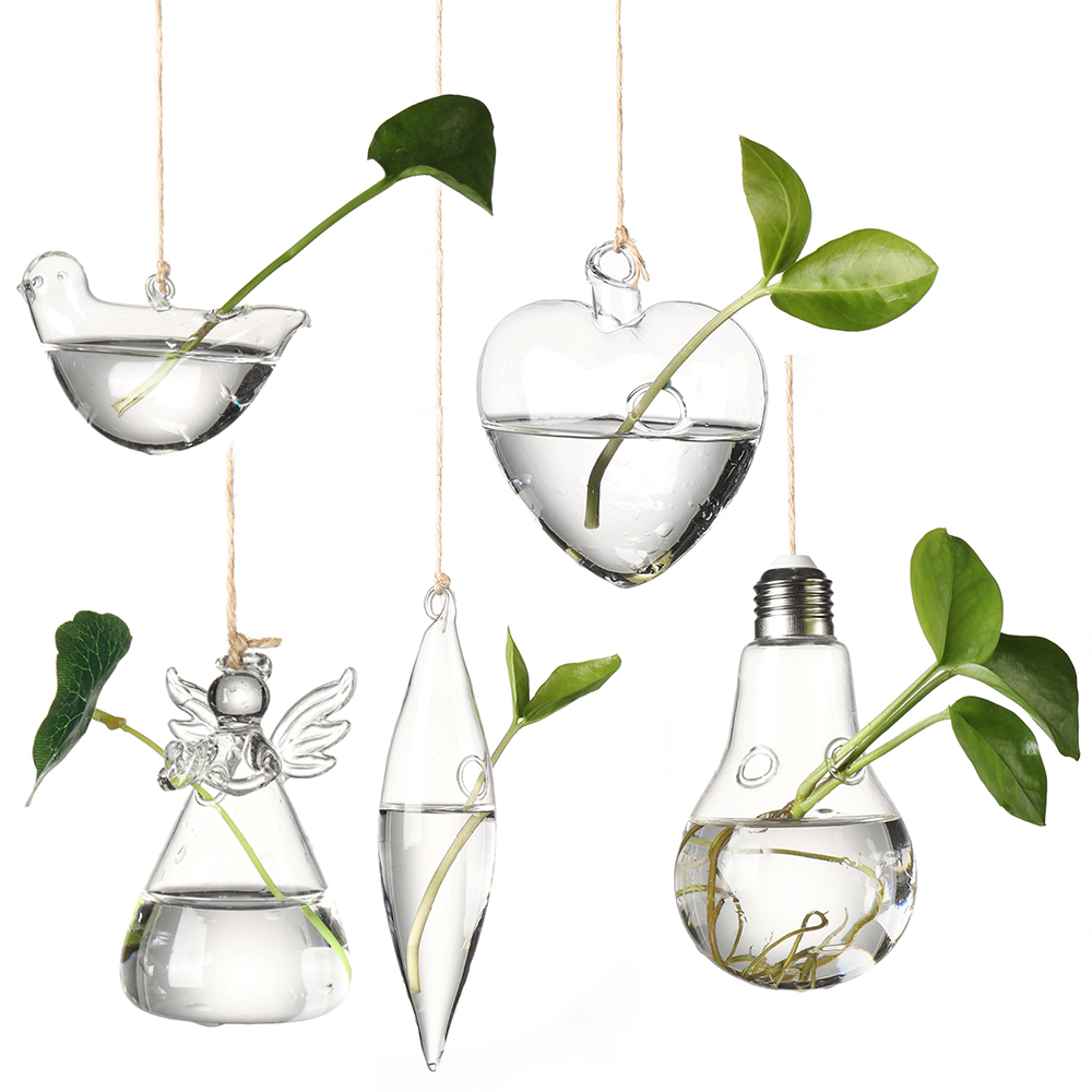 Creative Hanging Glass Vase Hy - Terrarium Glass Bottle 评论和价格