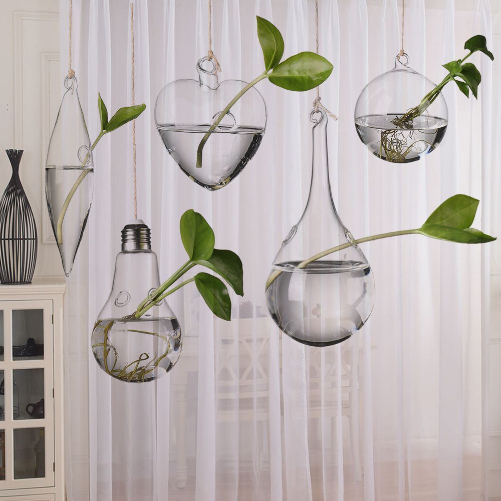 Creative Hanging Glass Vase Hy - Terrarium Glass Bottle 评论和价格