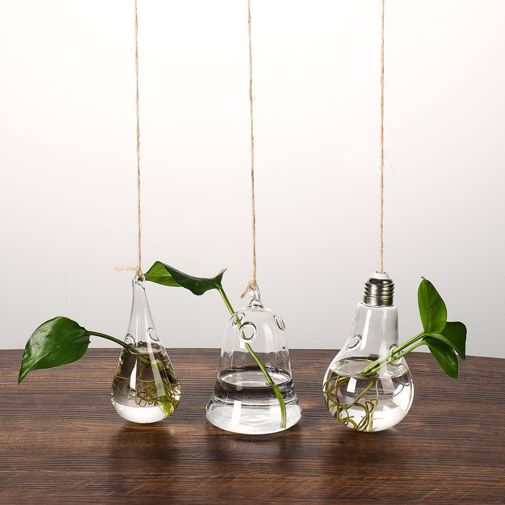 Creative Hanging Glass Vase Hy - Terrarium Glass Bottle 评论和价格
