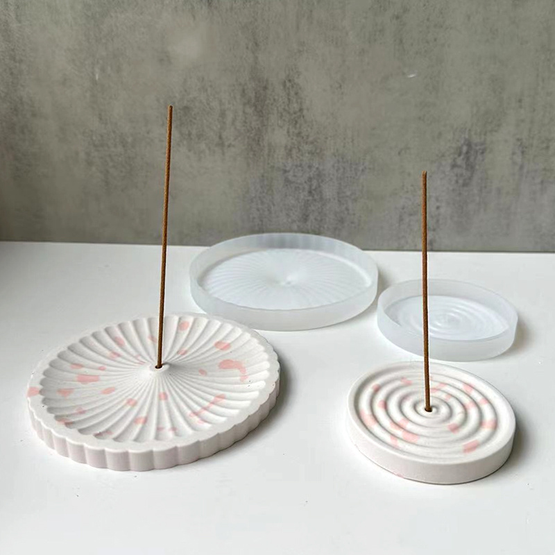 1 Silicone Incense Tray Mold,  - Incense Stick Holder 评论和价格
