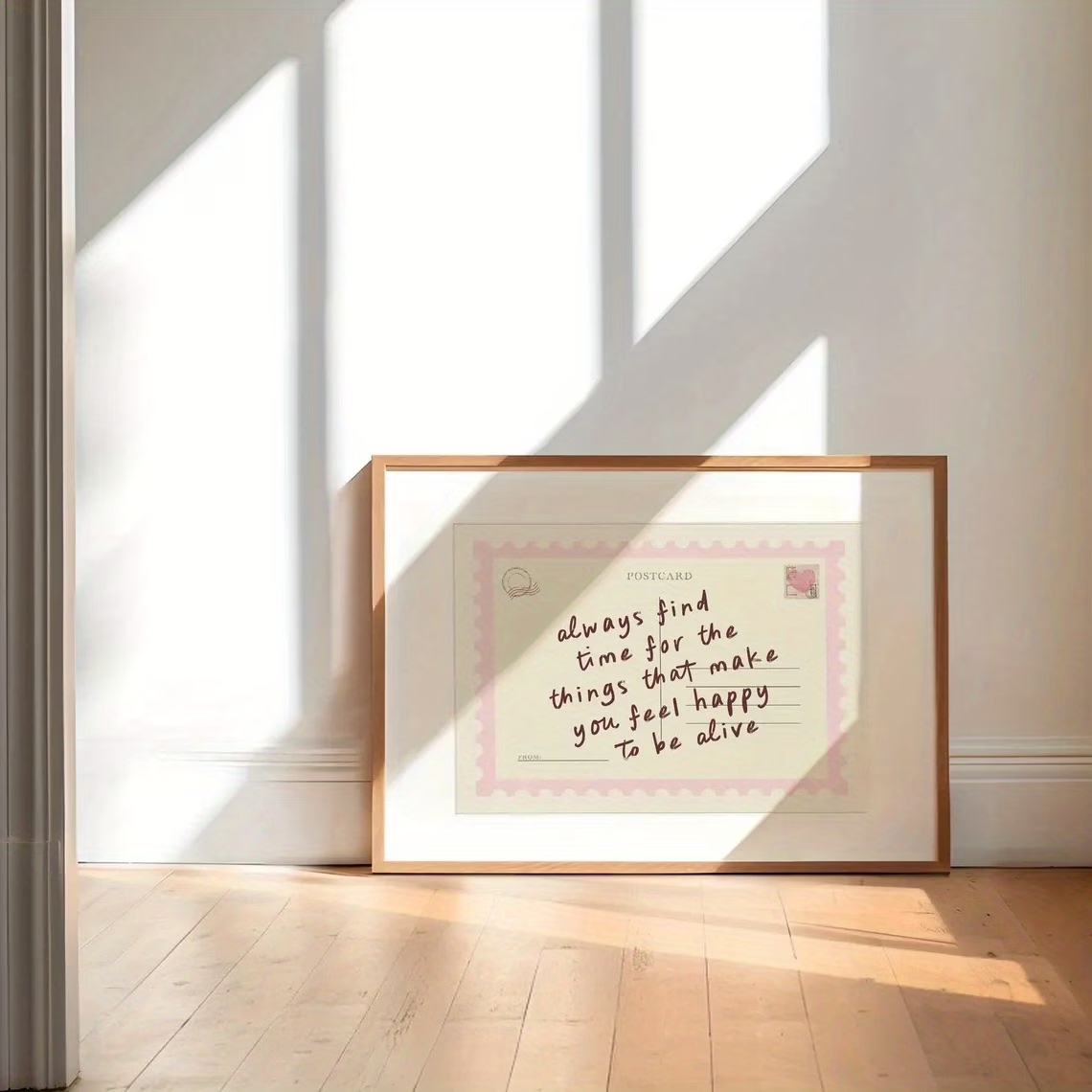 Retro Postcards That Encourage - Home Decor Reviews 评论和价格