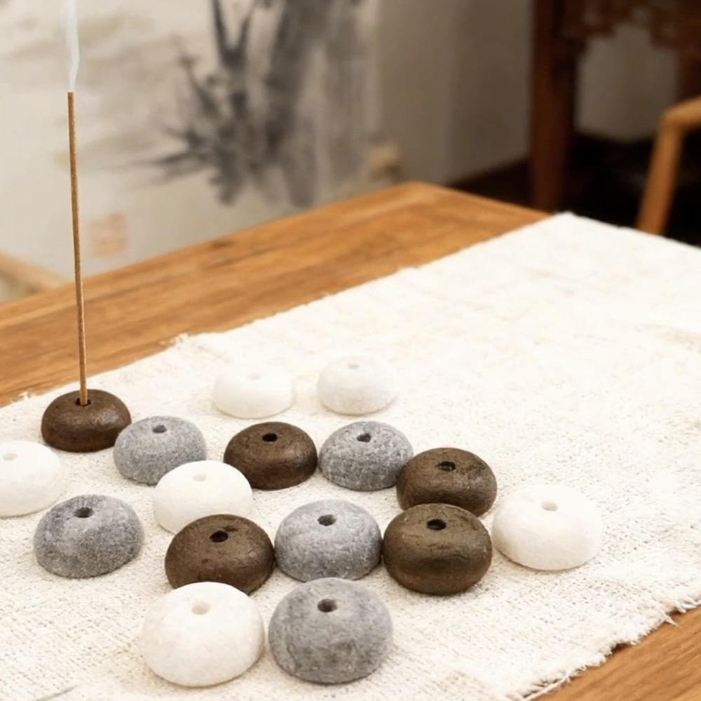 2pcs Natural Stone Incense Sti - Incense Stick Holder 评论和价格