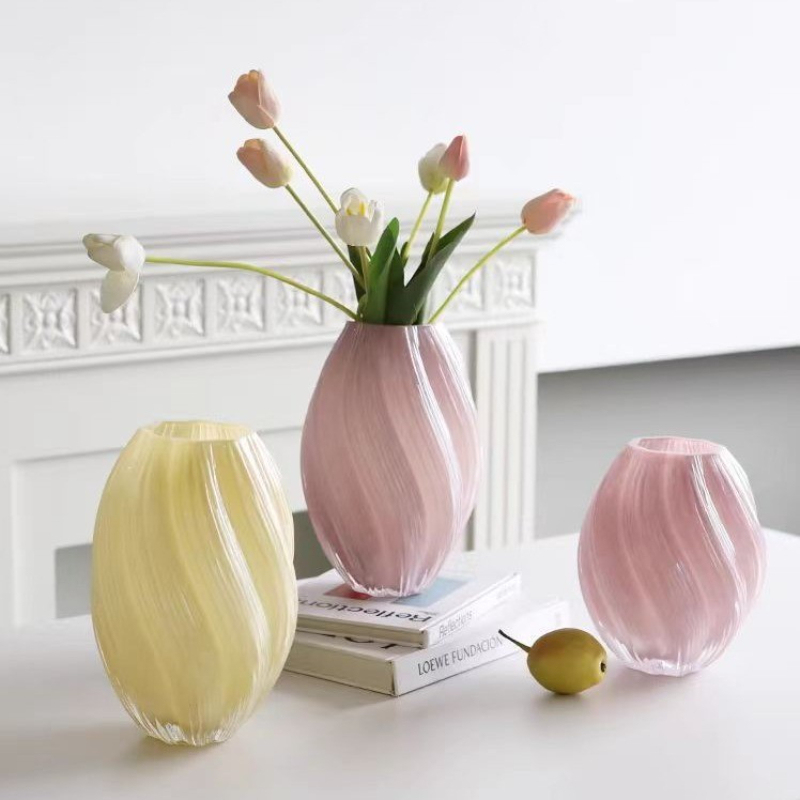 European Minimalist Ins-Style  - Home Decor Vase With Flowers 评论和价格