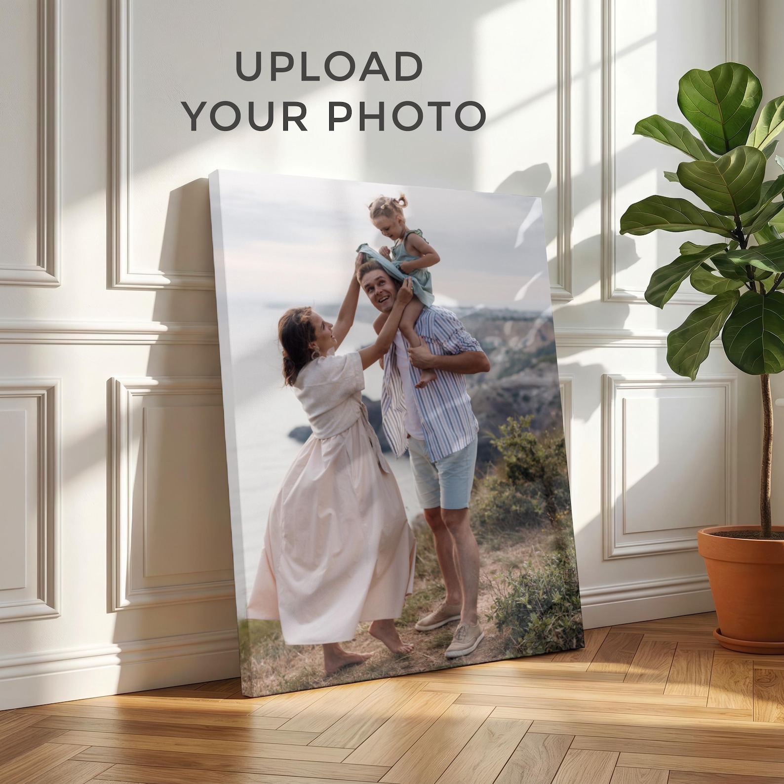 Personalized Photo Canvas, Cus - Home Decor Ideas 评论和价格