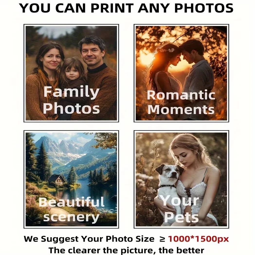 Personalized Photo Canvas, Cus - Home Decor Ideas 评论和价格