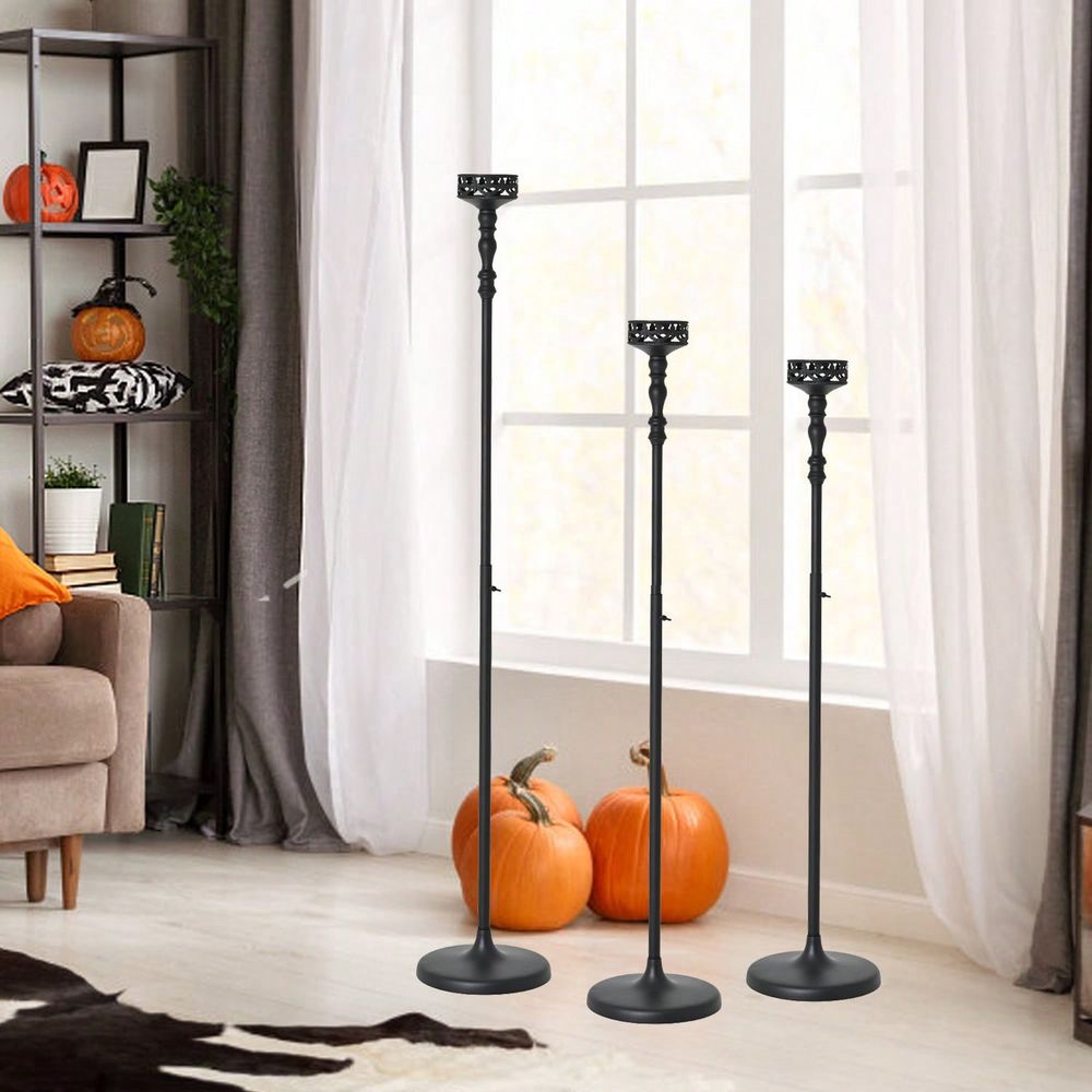 Adjustable Metal Taper Candle  - Flooring Home Decor 评论和价格