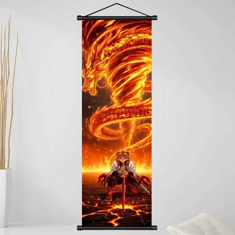 Demon Slayer Kyojuro Rengoku H - Home Decor Reviews 评论和价格