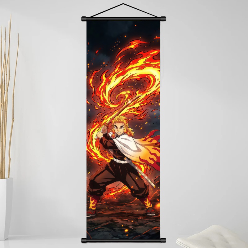Demon Slayer Kyojuro Rengoku H - Home Decor Reviews 评论和价格