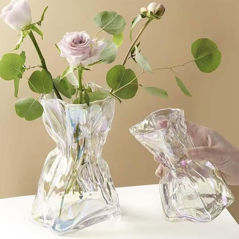 Creative Folded Money Bag Tran - Terrarium Glass Bottle 评论和价格