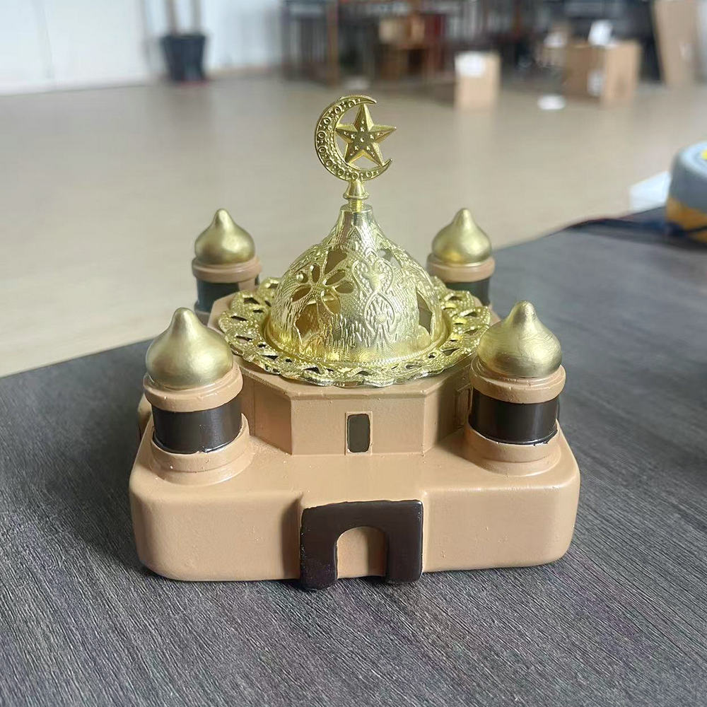 Resin Islamic Mosque - Incense - Incense Stick Holder 评论和价格