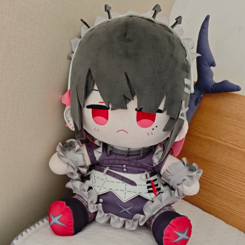 Original 40cm Shark Girl Ellen - Decorative Throw Pillow 评论和价格