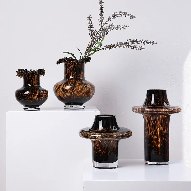 Creative Glass Vase Leopard Pr - Terrarium Glass Bottle 评论和价格