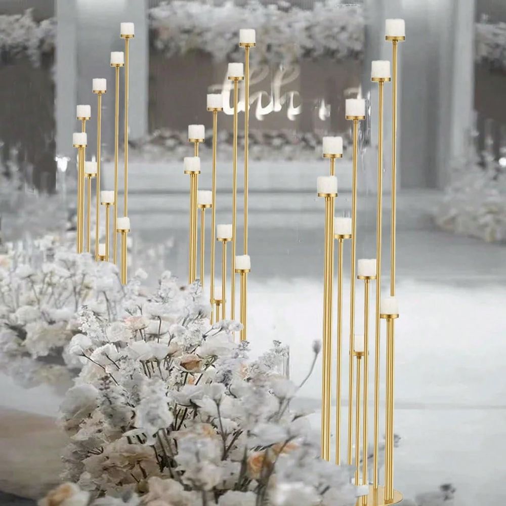 2Pcs 9 Arm Candelabra,Floor Ca - Flooring Home Decor 评论和价格