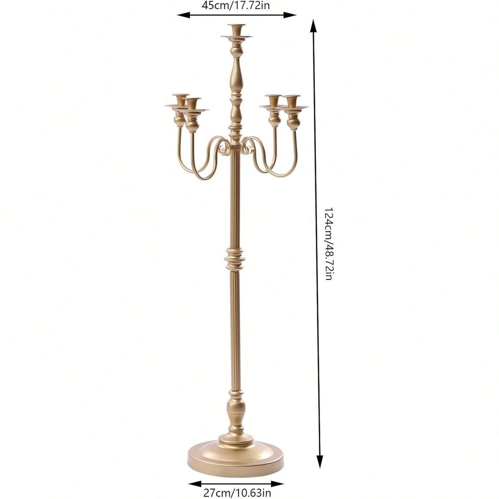 50 Inch 5 Arm Floor Candle Can - Flooring Home Decor 评论和价格