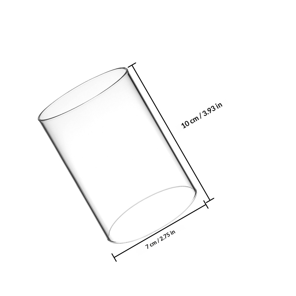 3Pcs Glass Cover Transparent C - Home Decor Trends 评论和价格