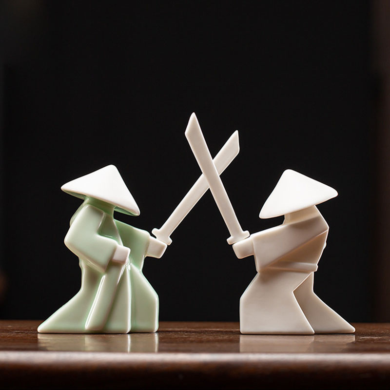 Swordsman Chivalrous Expert Ce - Incense Stick Holder 评论和价格