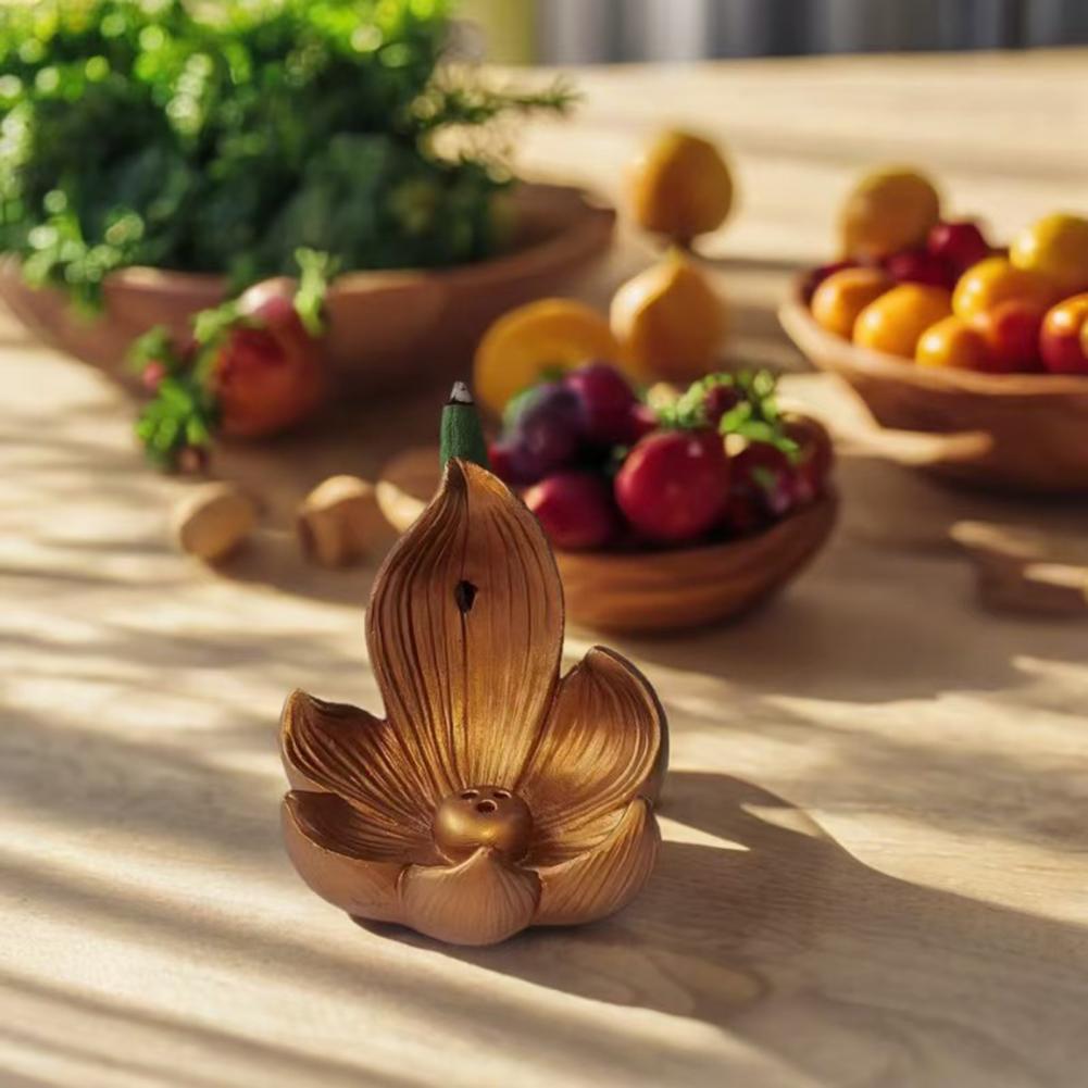 Lotus Incense Holder Resin Lot - Incense Stick Holder 评论和价格