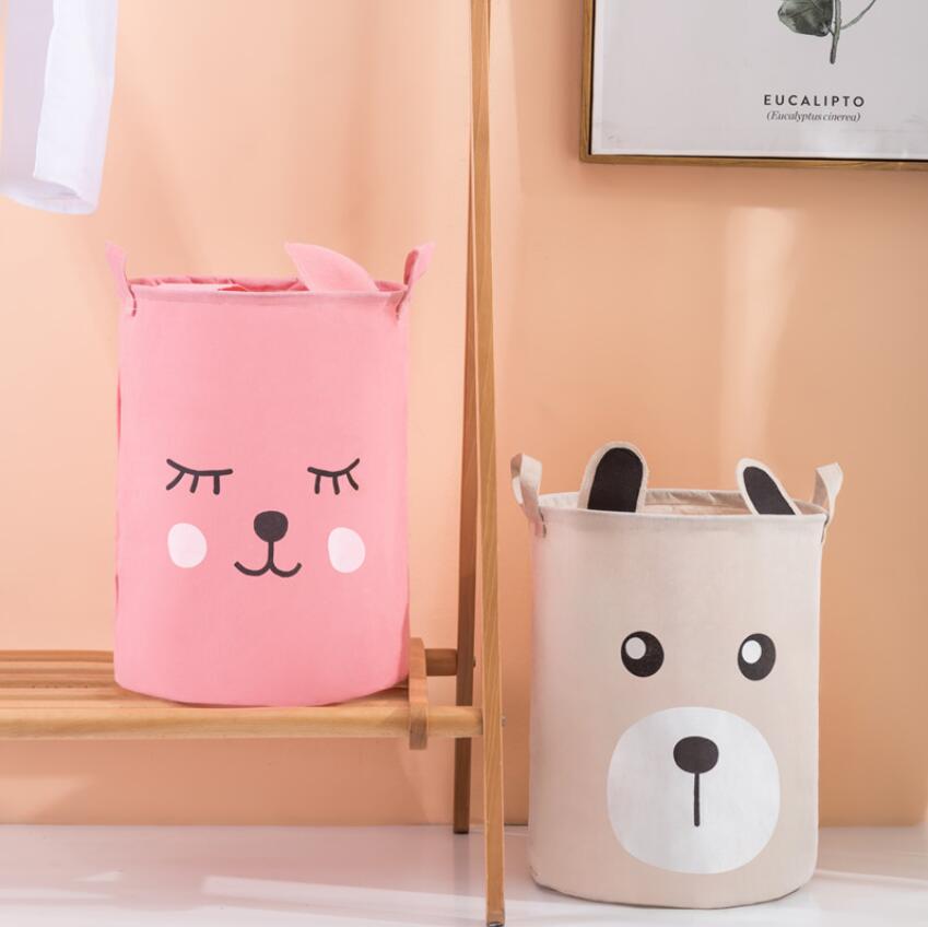 Cartoon rabbit ear Bear Laundr - Home Decor Hampers 评论和价格