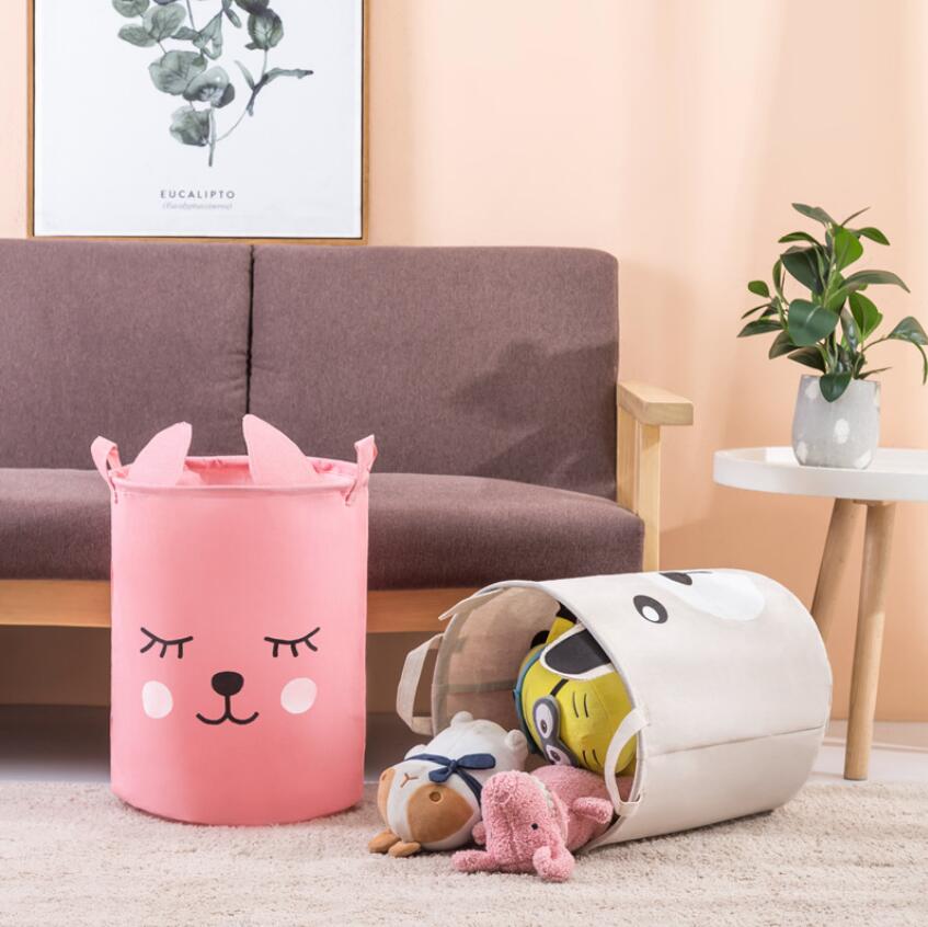 Cartoon rabbit ear Bear Laundr - Home Decor Hampers 评论和价格