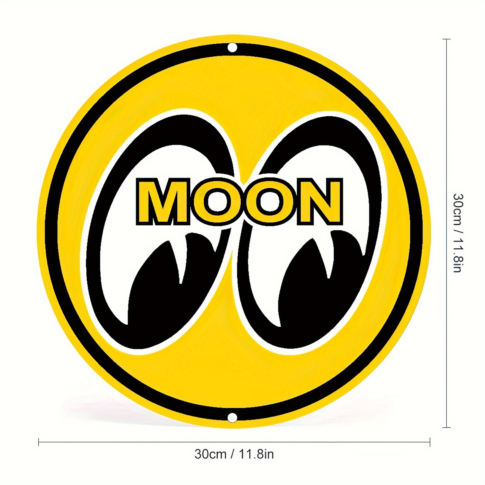 Vintage-Style Round Metal Sign - Home Decor Trends 评论和价格